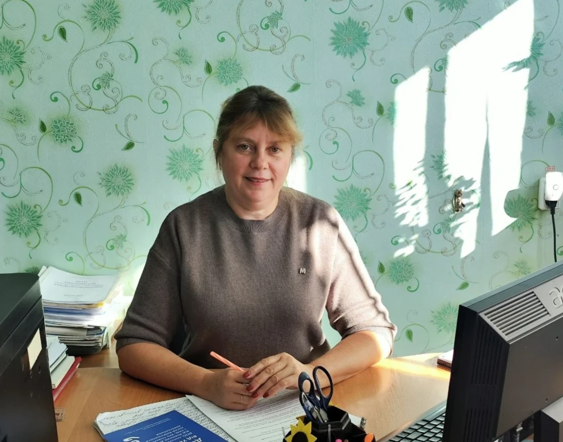 Староста села Цибулеве Олена Студенко