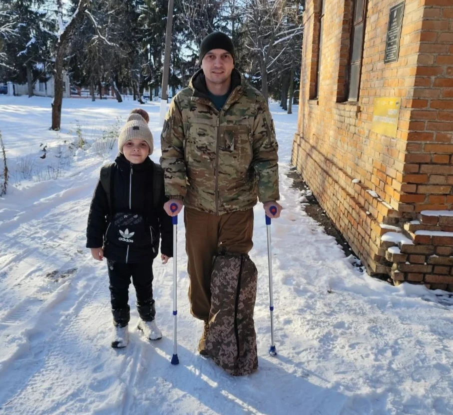 Андрій Бачу з сином