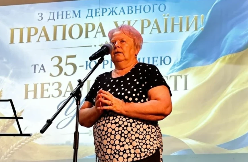 Голова Дмитрівської громади Наталія Стиркуль