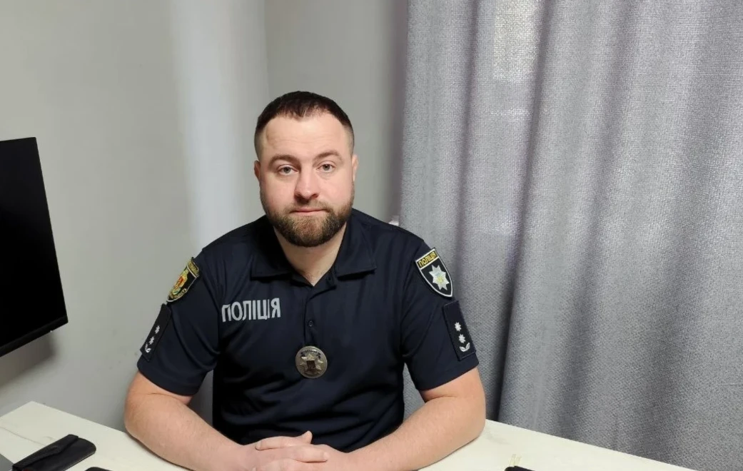 Заступник начальника слідчого управління Головного управління Національної поліції в Кіровоградській області Тарас ТарасенкоАвтор: Катерина Матко​