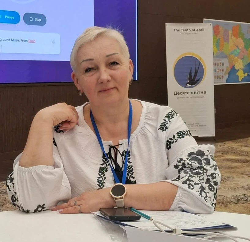Лідія Міркотан, начальниця відділу культури і туризму Дмитрівської сільської ради