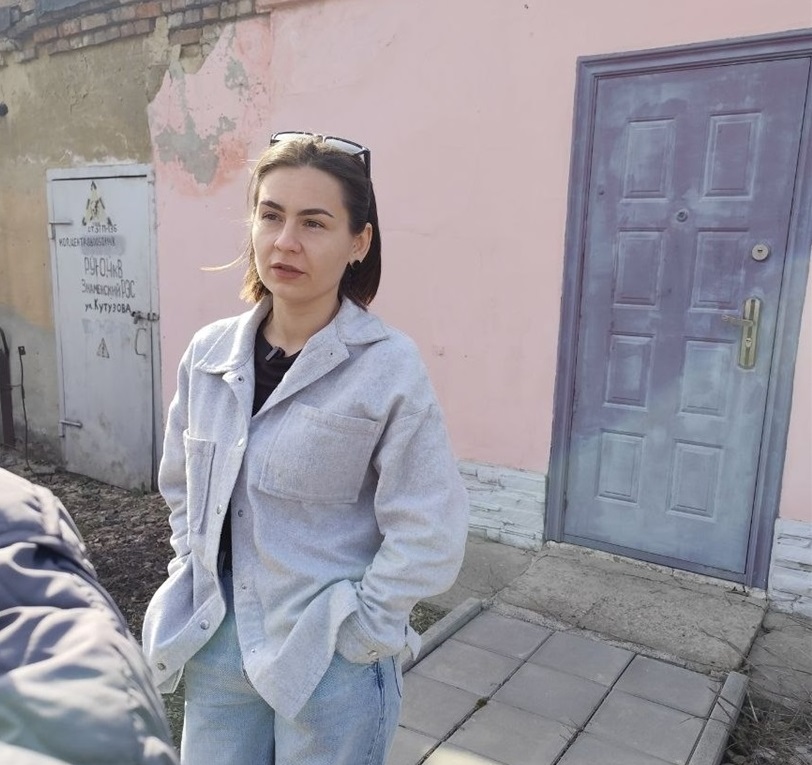 Керівниця ГО "Дай лапу" Богдана Стоян