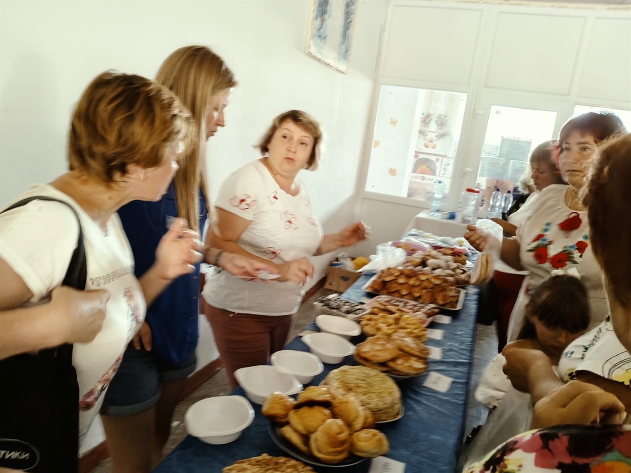 Під час благодійної ярмарки