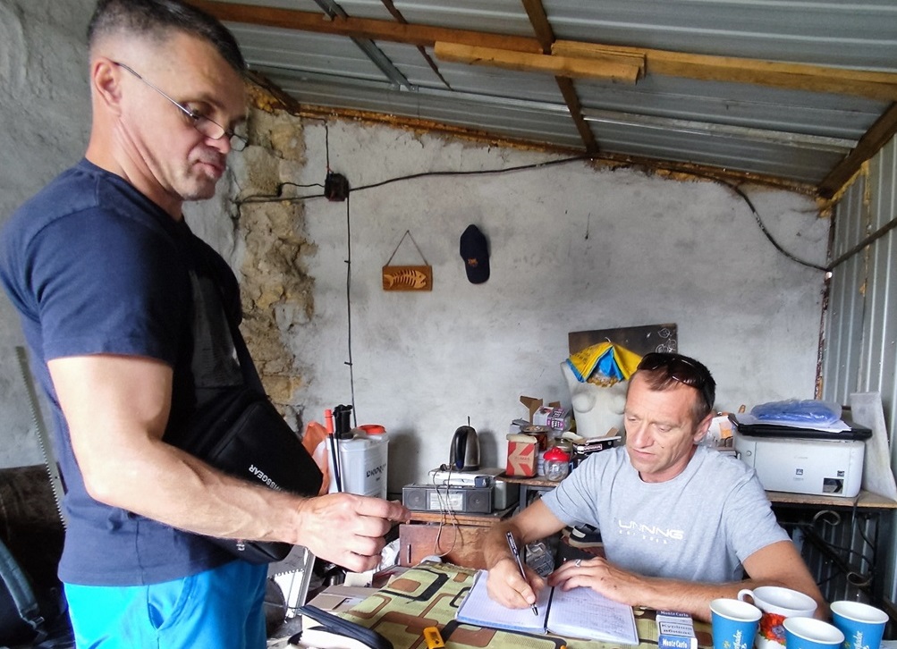 Вадим Кучер приймає замовлення