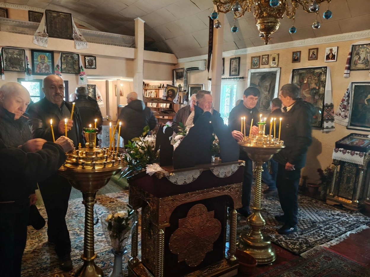 Панахиди за померлими ліквідаторами аварії на ЧАЕС у Церкві Святого Миколая Чудотворця.