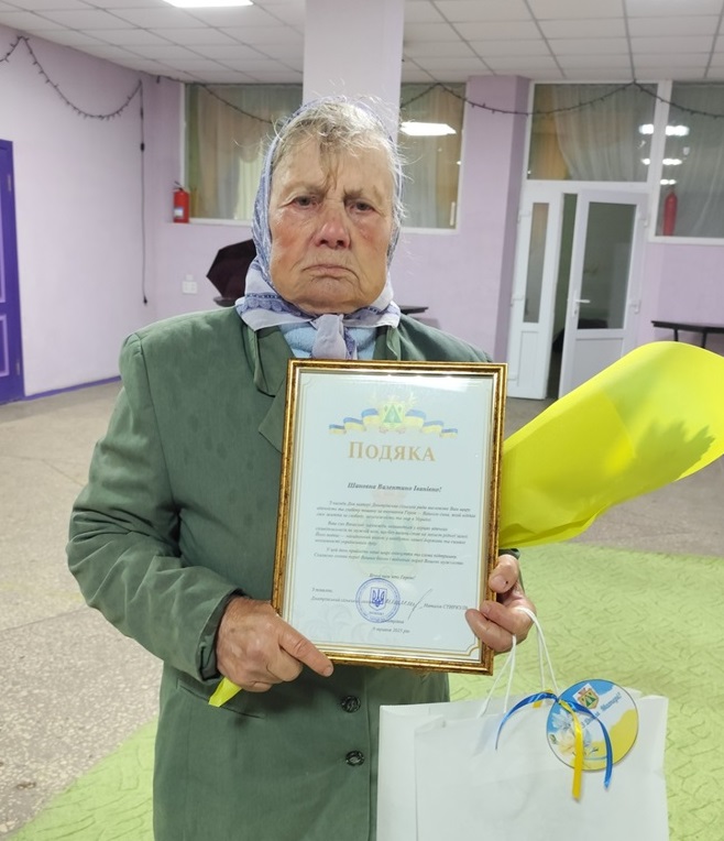 Мама загиблого захисника В'ячеслава Булгару - Валентина Іванівна