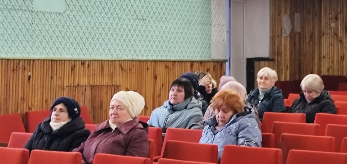 Під час зустрічі у селищі Знам'янка Друга