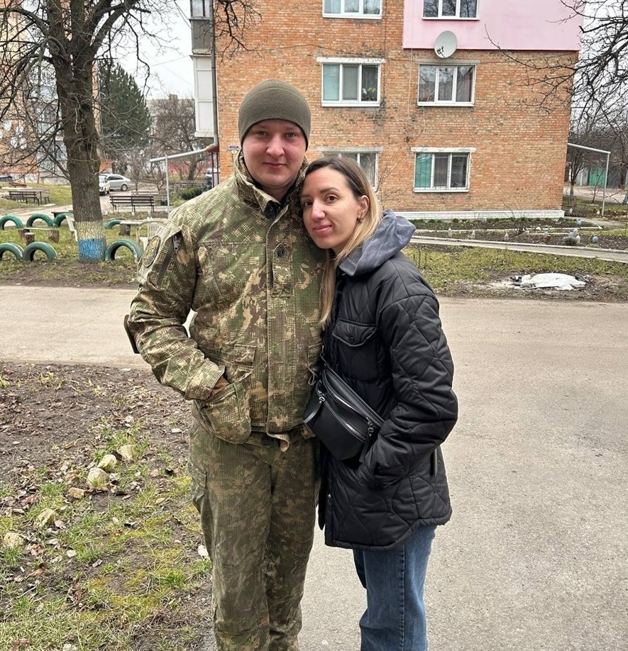 Марія з братом Микитою