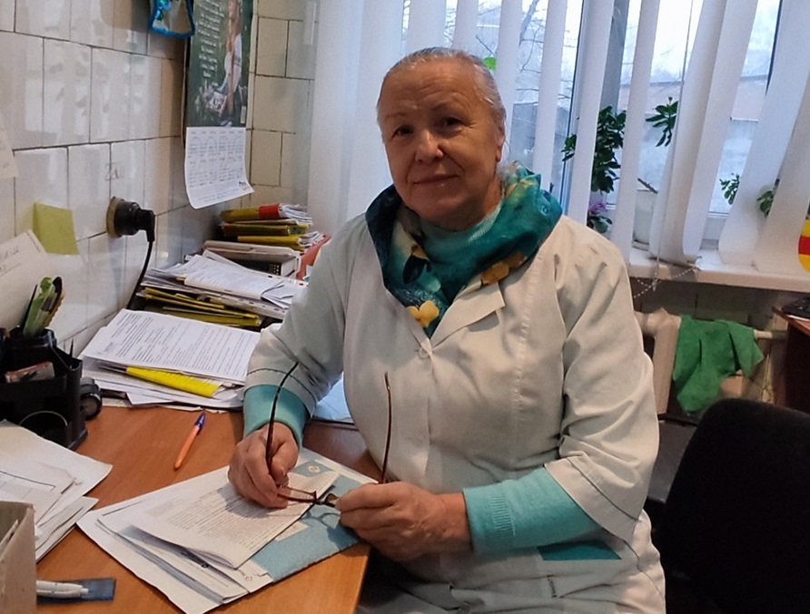 Лікарка-онкологиня Знам'янської міської лікарні ганна Самборська