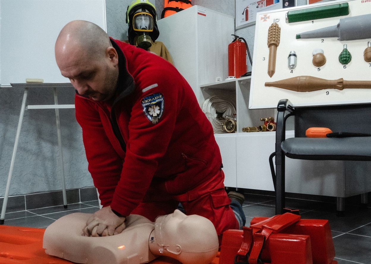 Практичний урок з надання домедичної допомоги для учнів