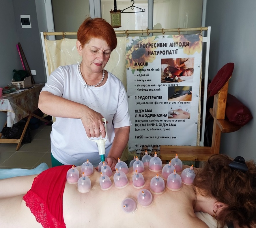 Наталія Мішуткіна проводить хіджаму
