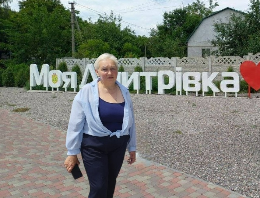 Начальниця відділу культури і туризму Дмитрівської громади Лідія Міркотан
