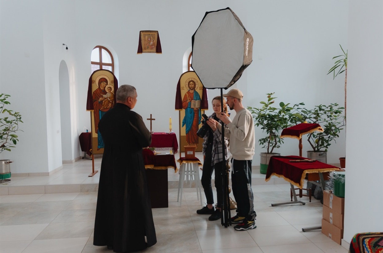 Під час знімання
