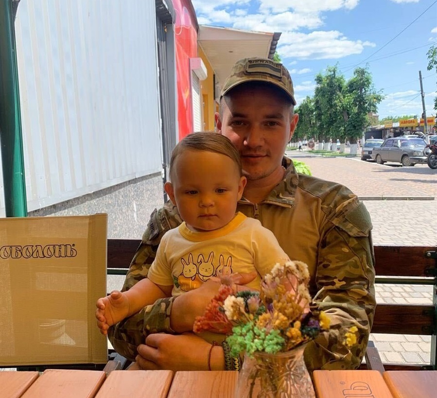 Андрій Дубницький з донькою