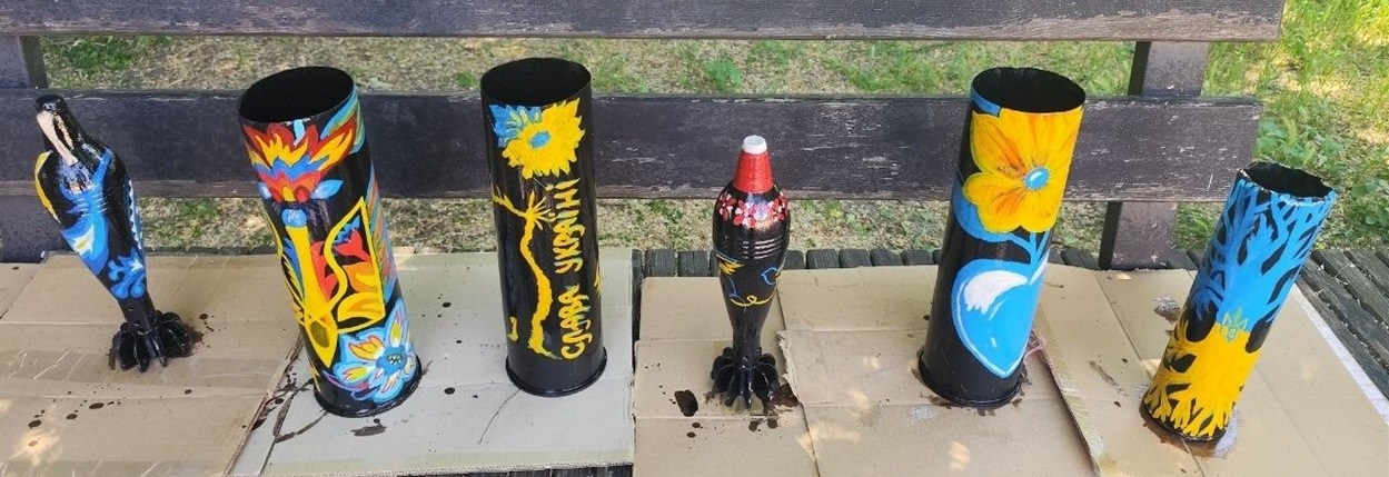 Розмальовані гільзи
