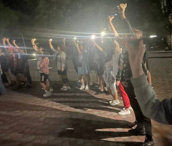Під час акції у Дмитрівці