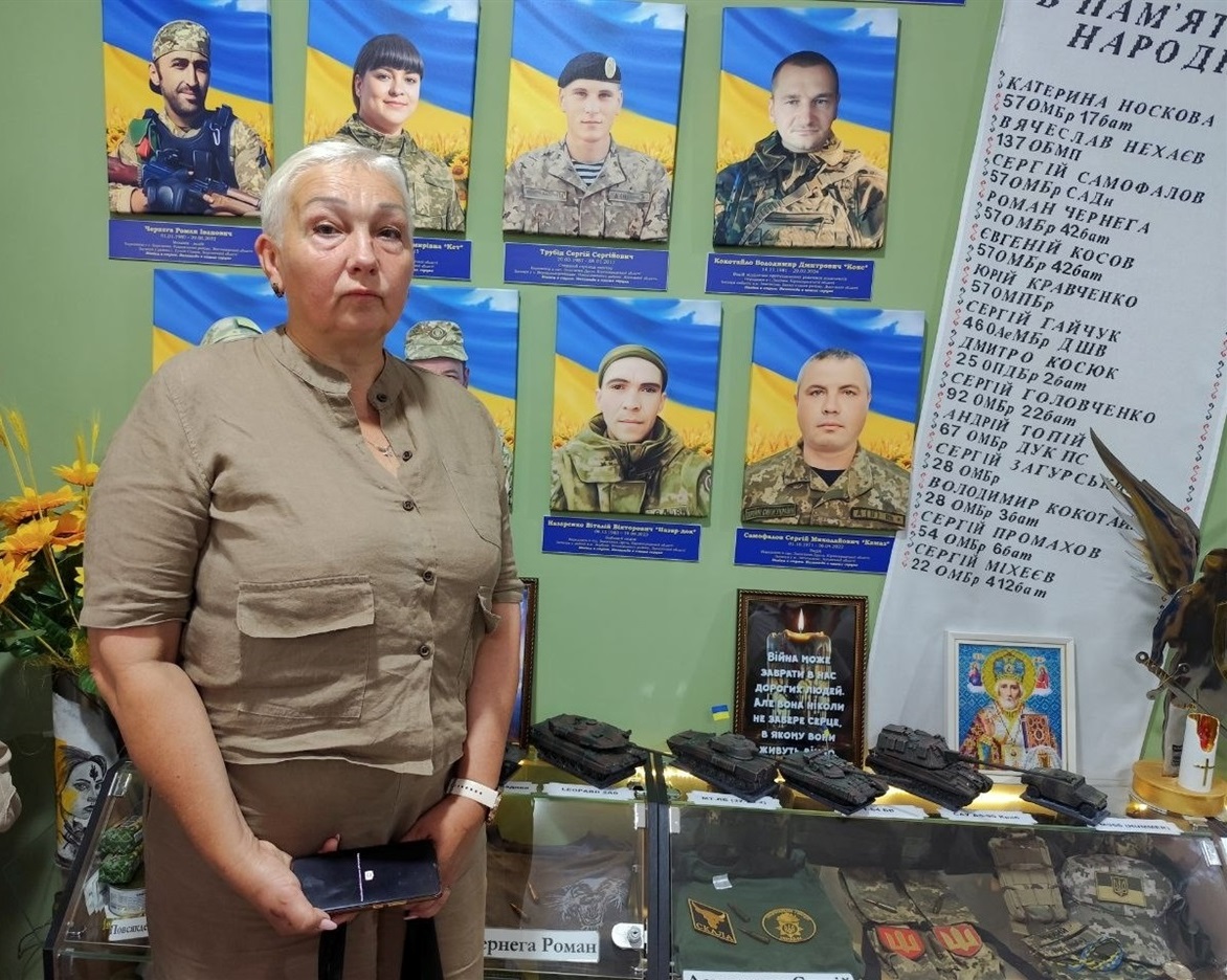 Начальниця відділу культури і туризму Дмитрівської громади Лідія Міркотан