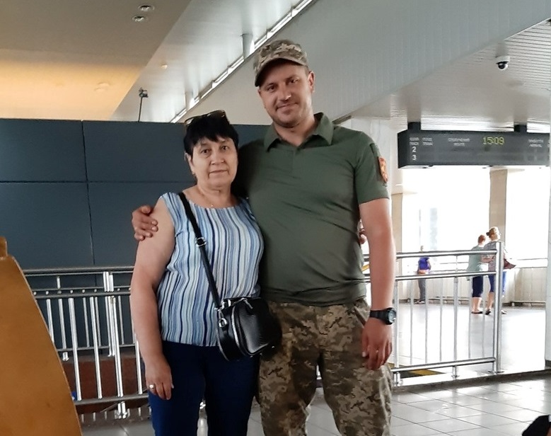 Лідія з сином Сергієм