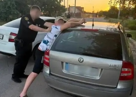 Під час затримання 