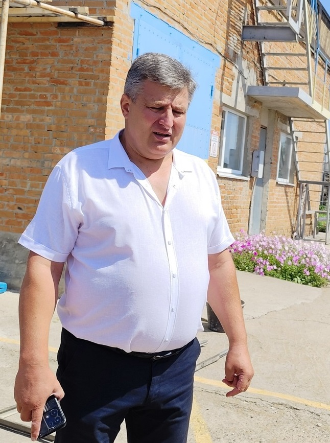 Голова Смолінської селищної громади Микола Мазура.
