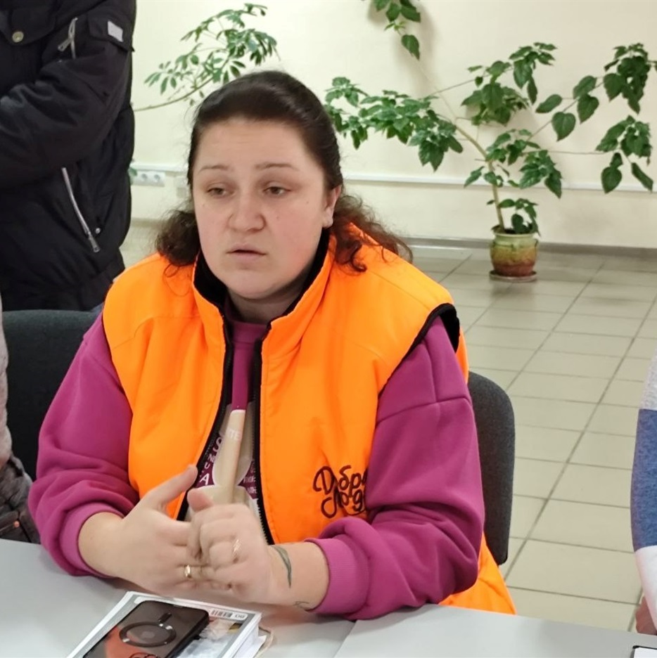 Представниця ТОВ "Агропродукт" Анастасія Сич 