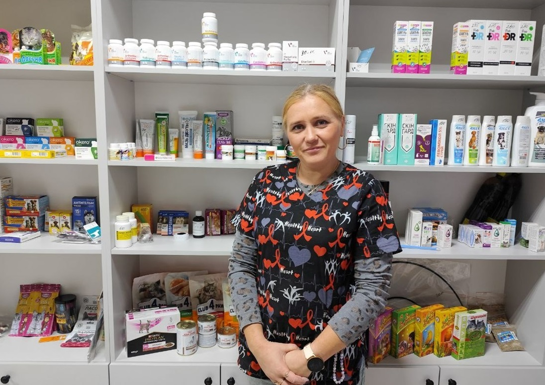 Ветеринарна лікарка Яна Кузимчак