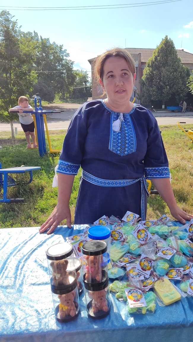 Світлана Білинець на благодійному заході