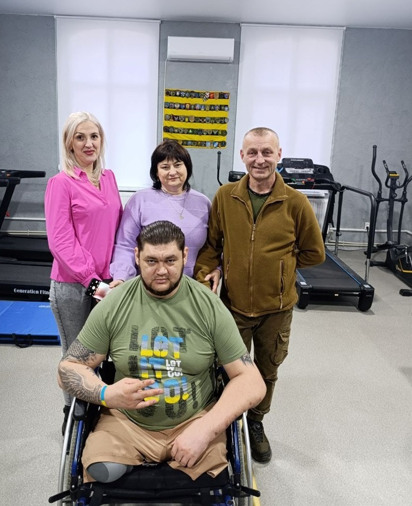 У Центрі довготривалої реабілітації  "Патріот"