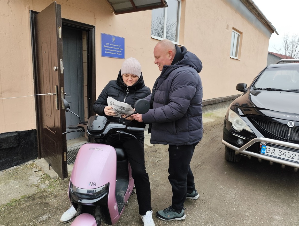 Директор ДКП "Сількомунгосп" та контролерка Тетяна  Муссолітіна