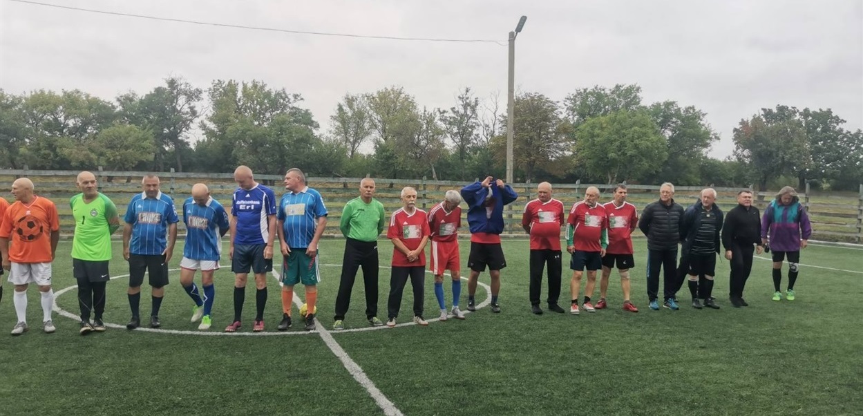 Учасники футбольного турніру у Цибулево