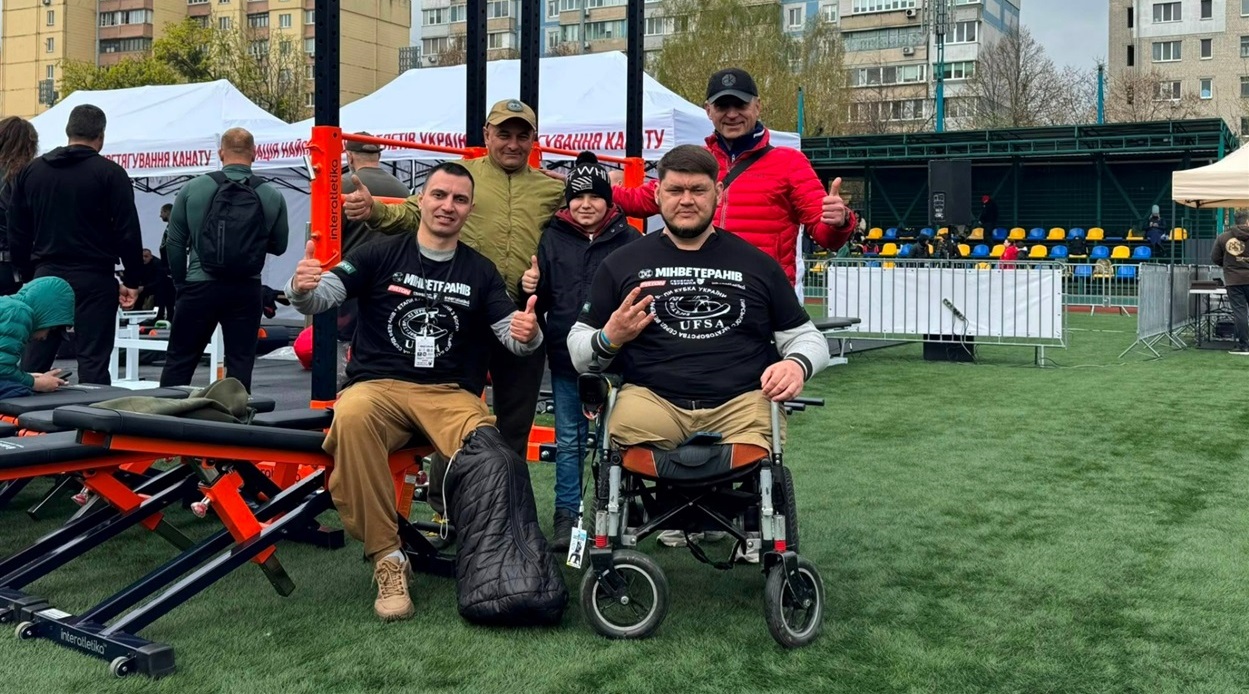 Ветерани Вадим Федоров і Андрій Бачу