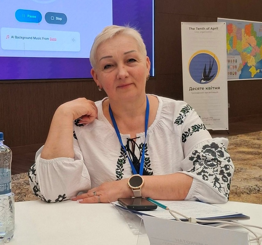 Лідія Міркотан на форумі 