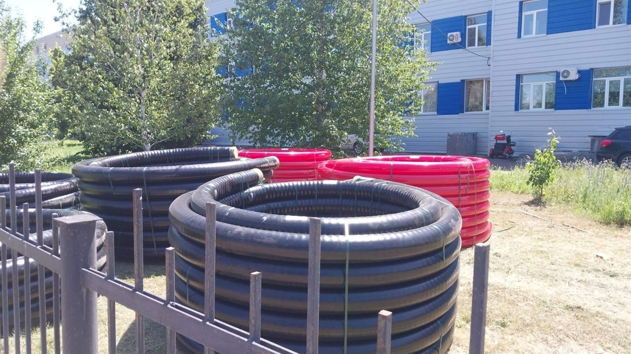 Нові труби виготовлені в Австрії