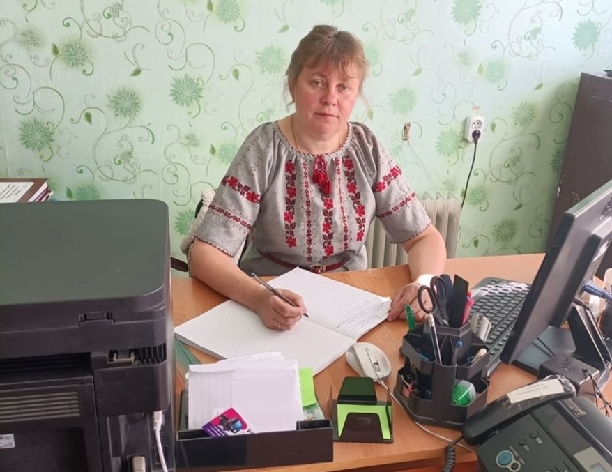 Олена Студенко, староста Цибулівського старостинського округу