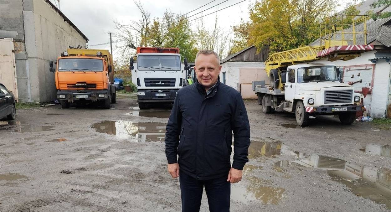 Олег Чернявський, керівник КП "Знам'янський комбінат комунальних послуг"
