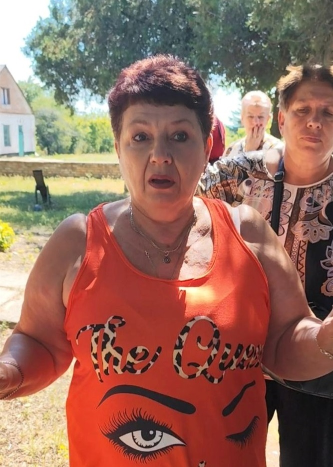 Алла Молчанова, мешканка села Володимирівки