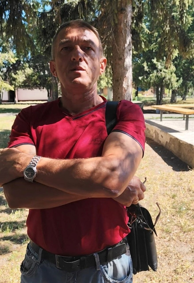 Валерій Кравченко, мешканець села Володимирівки