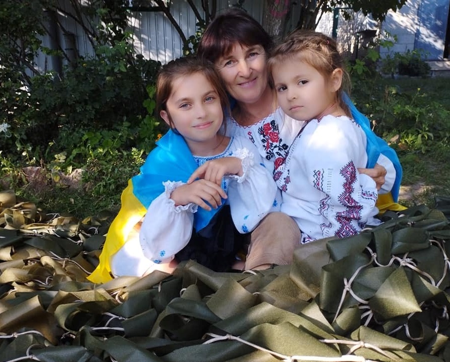 Наталія Єльник та діти
