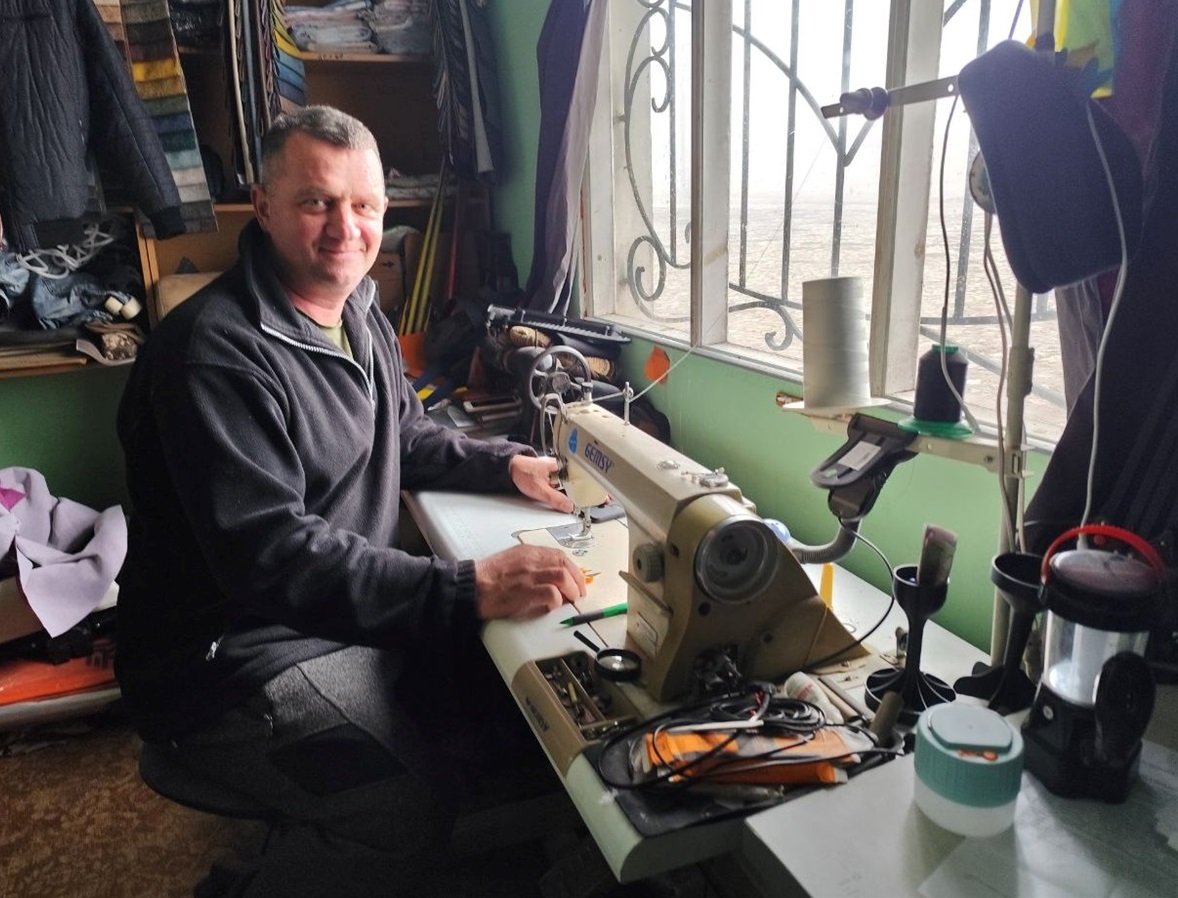 Роман Москаленко за роботою