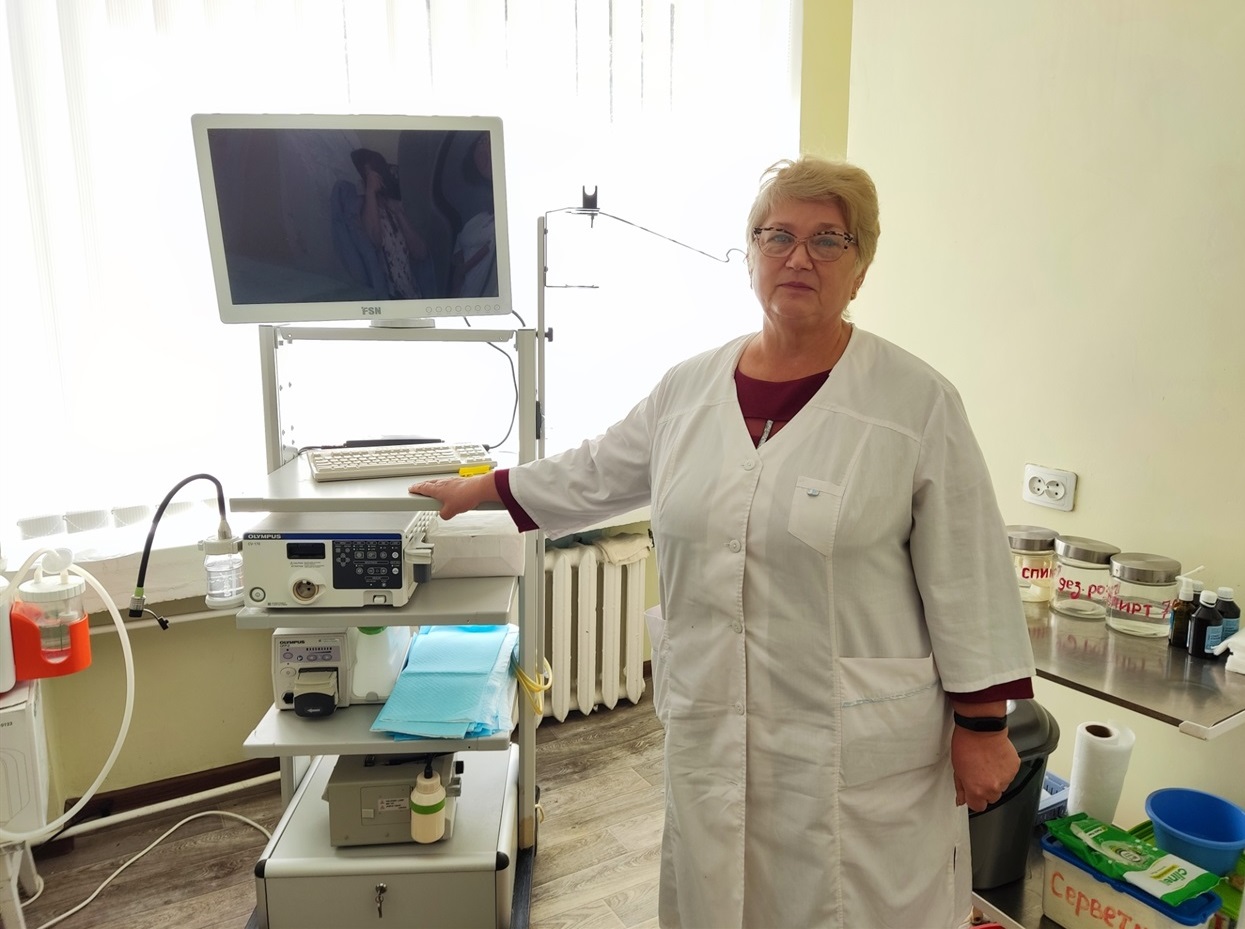 Медична сестра Ольга Діденко
