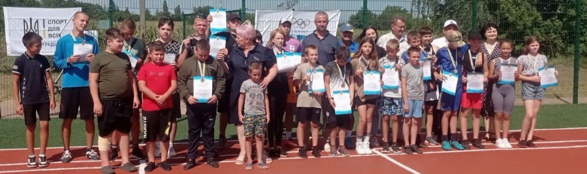 Спортивний захід до Дня Незалежності у Дмитрівці