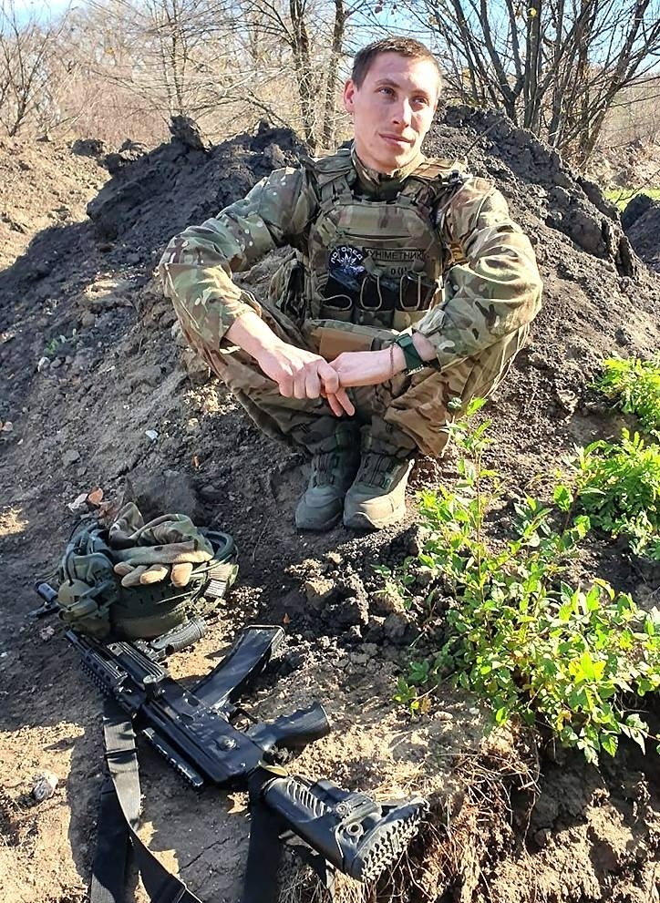 Боєць з Кіровоградщини з позивним "Логопед"