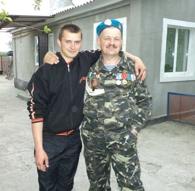 Михайло Маляренко з сином