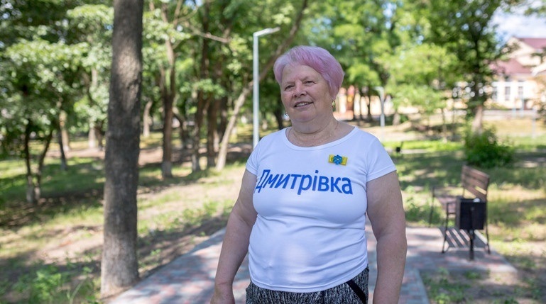Голова Дмитрівської територіальної громади Наталія Стиркуль