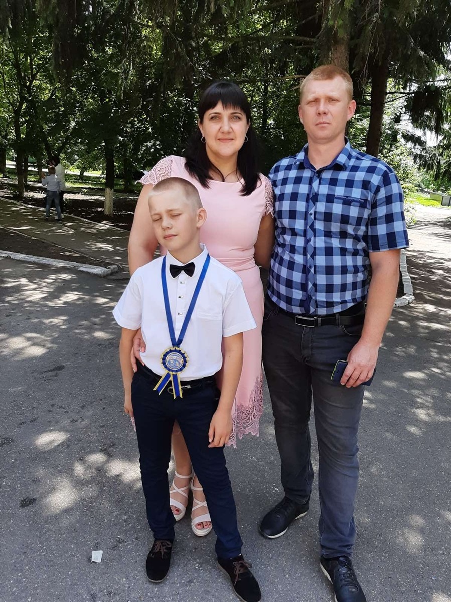 Катерина, Сергій та Роман