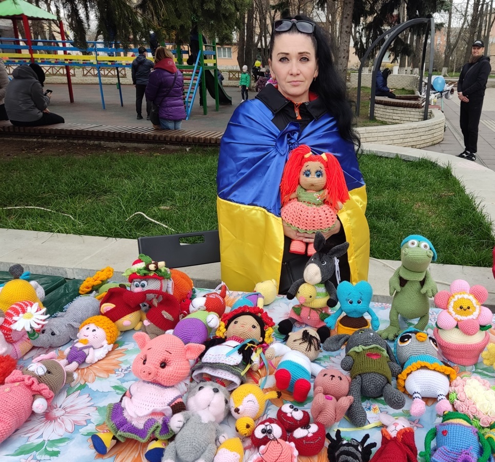 Оксана Куцепал, майстриня з виготовлення іграшок