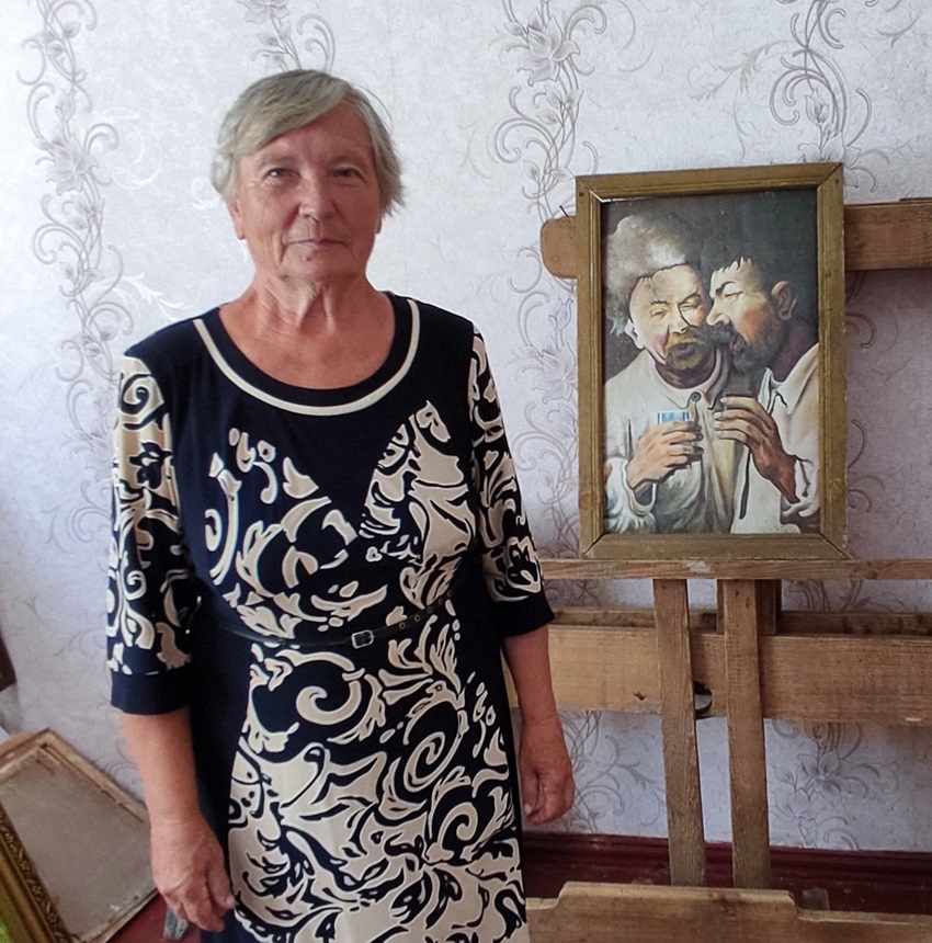 Голова Мошоринської первинної ветеранської організації Людмила Єрьоменко
