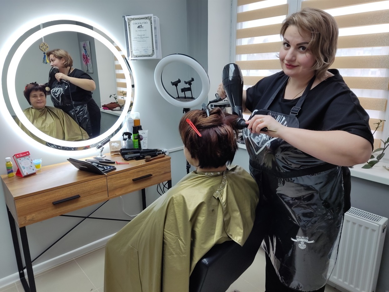 Дарина Корольчук за роботою
