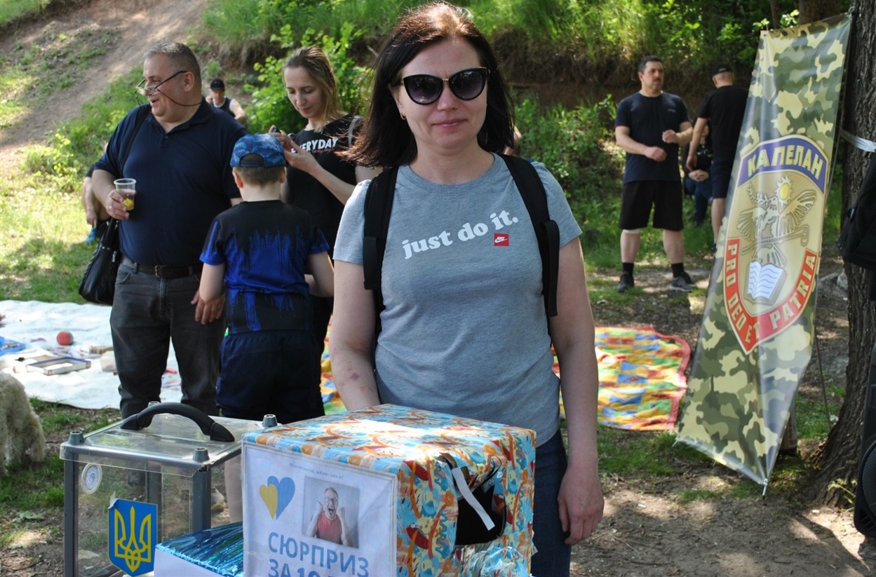 ГО "Українське капеланство" збирали кошти у благодійну скриньку на ЗСУ