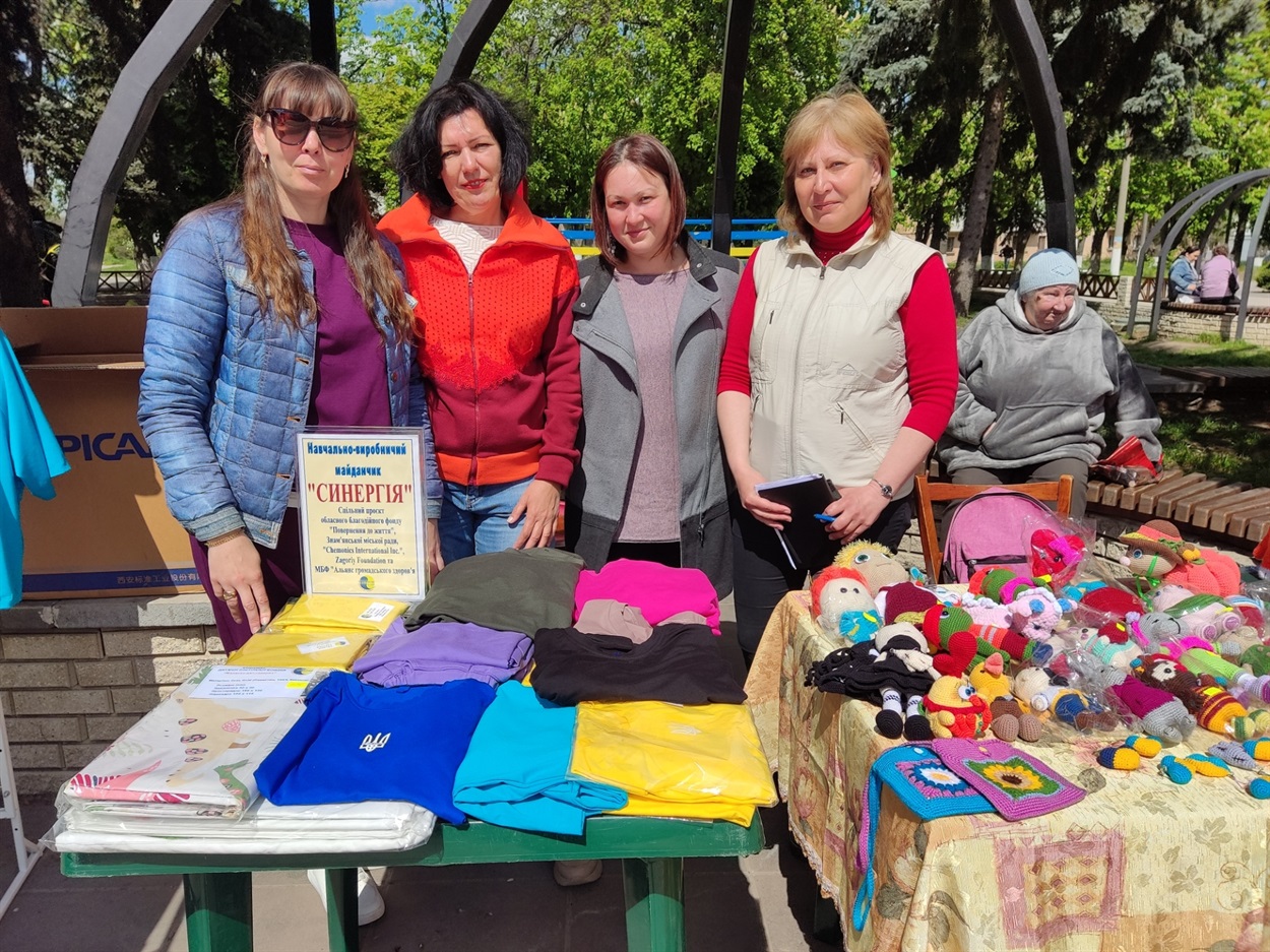 Представники навчально-виробничого майданчика “Синергія” 